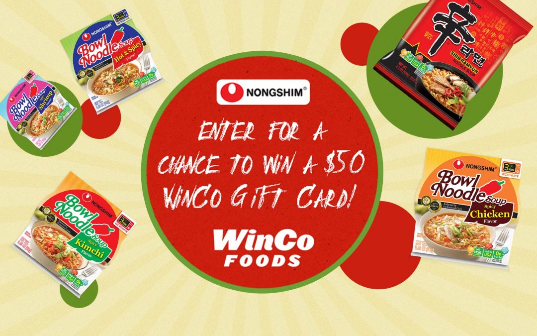 WinCo Foods’ Nongshim Noodles Sweepstakes