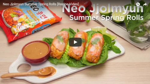Neo Jjolmyun Summer Spring Rolls
