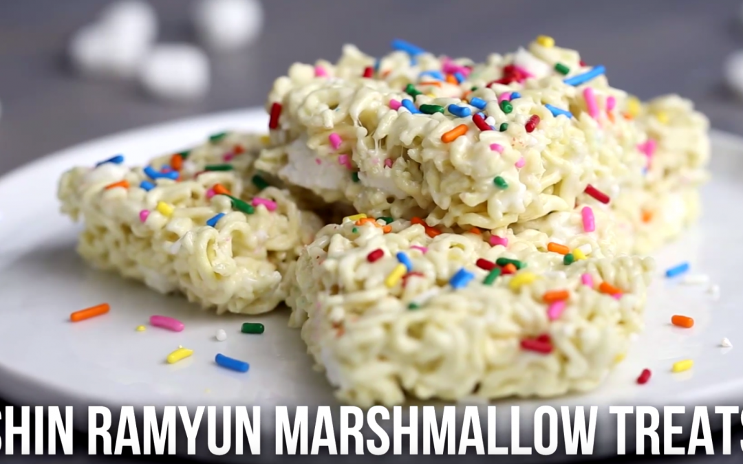 [ Recipe Video] Shin Ramyun Marshmallow Treats